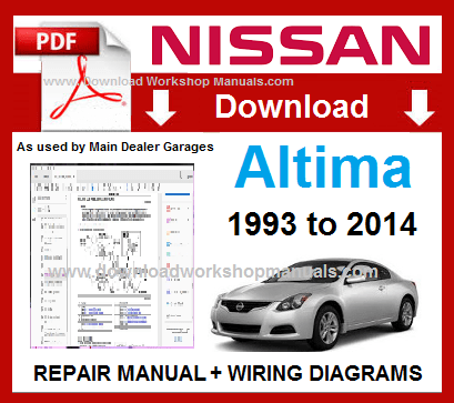 Nissan Altima Workshop Repair Manual
